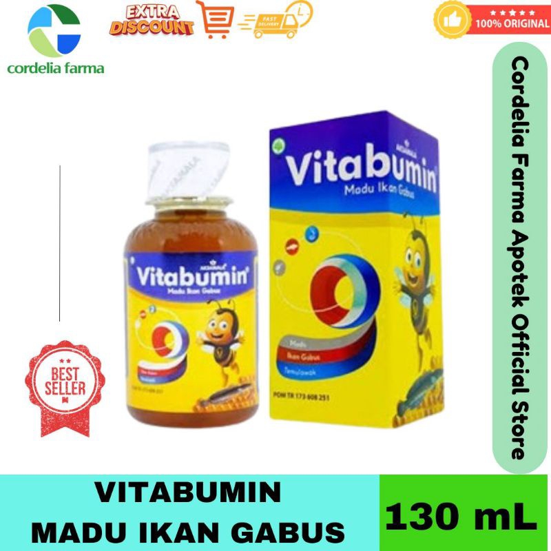 Vitabumin Madu Ikan Gabus 130ml