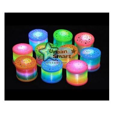 Mainan Anak Slinky Rainbow Per Magic Spring / Rainbow Ring