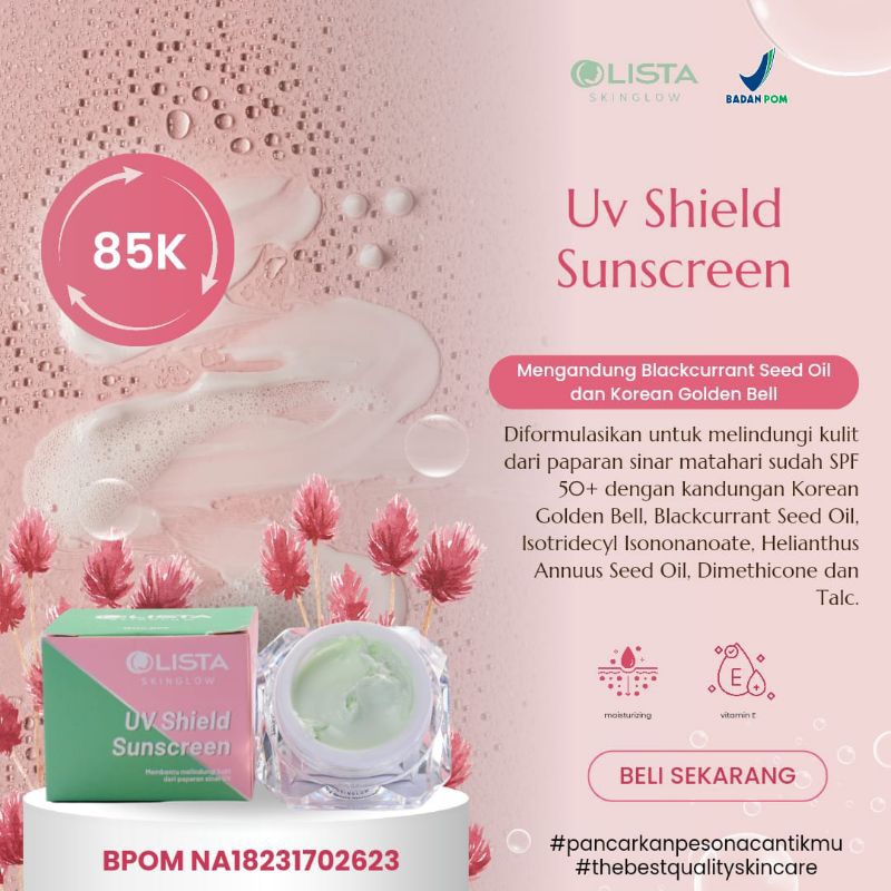 Suncreen Lizta SkinGlow