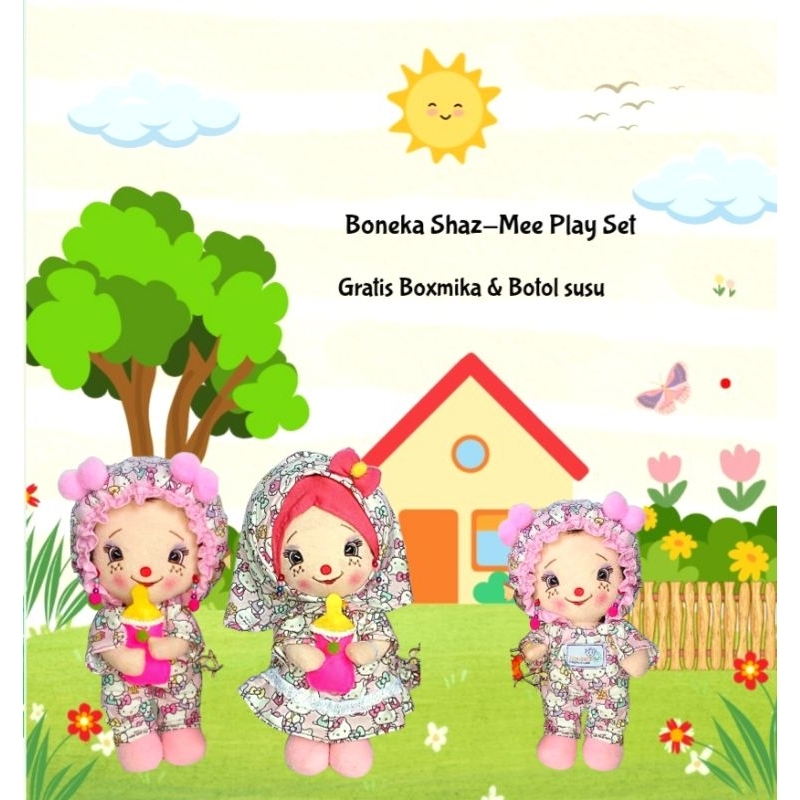 Boneka Lucu Shaz-Mee Play Set