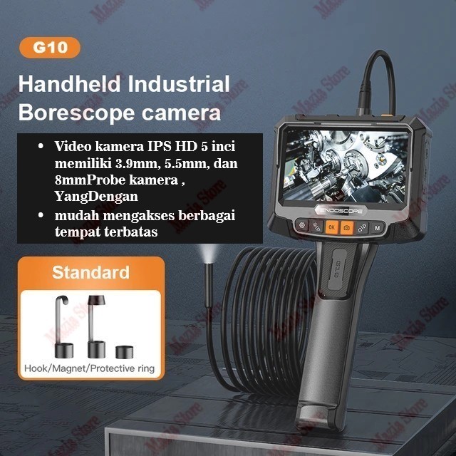 Camera LCD handheld digital Endoscope 2Mp Camera LCD 5 Inch Type - S10
