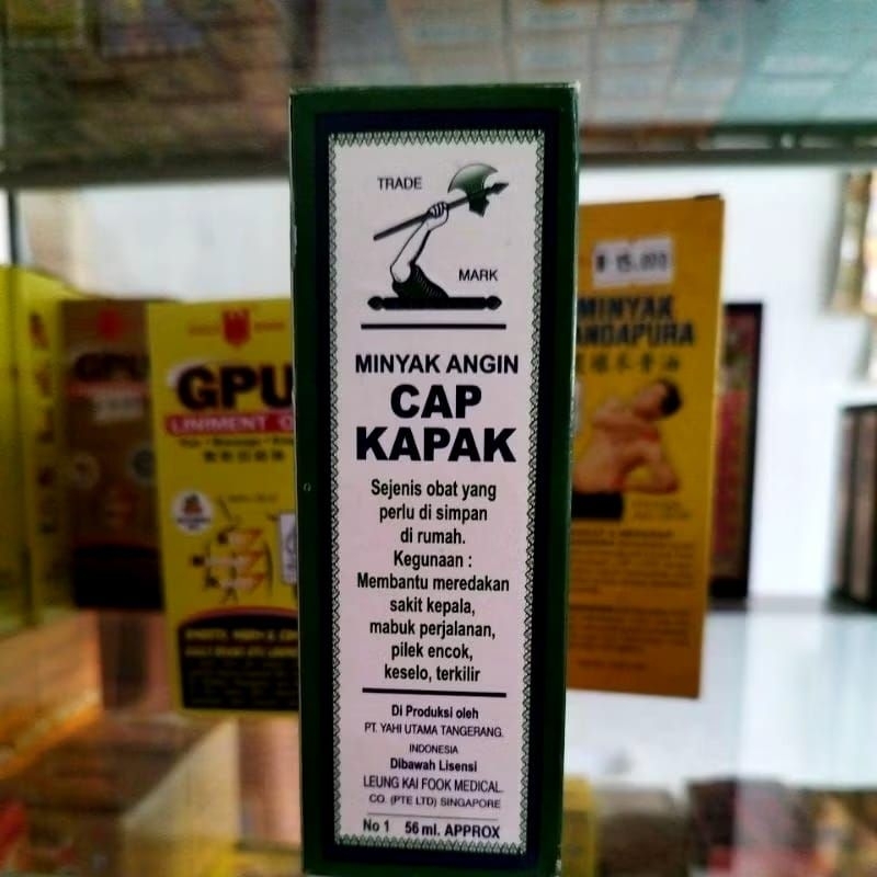 Minyak Angin Cap Kapak 56 ml