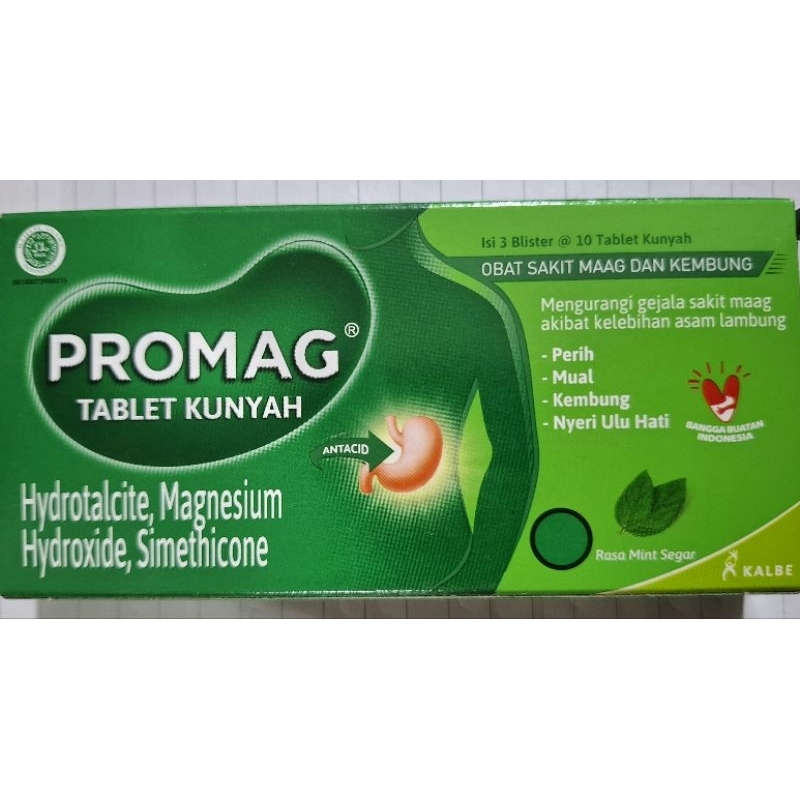 Promag Isi 30 Tablet