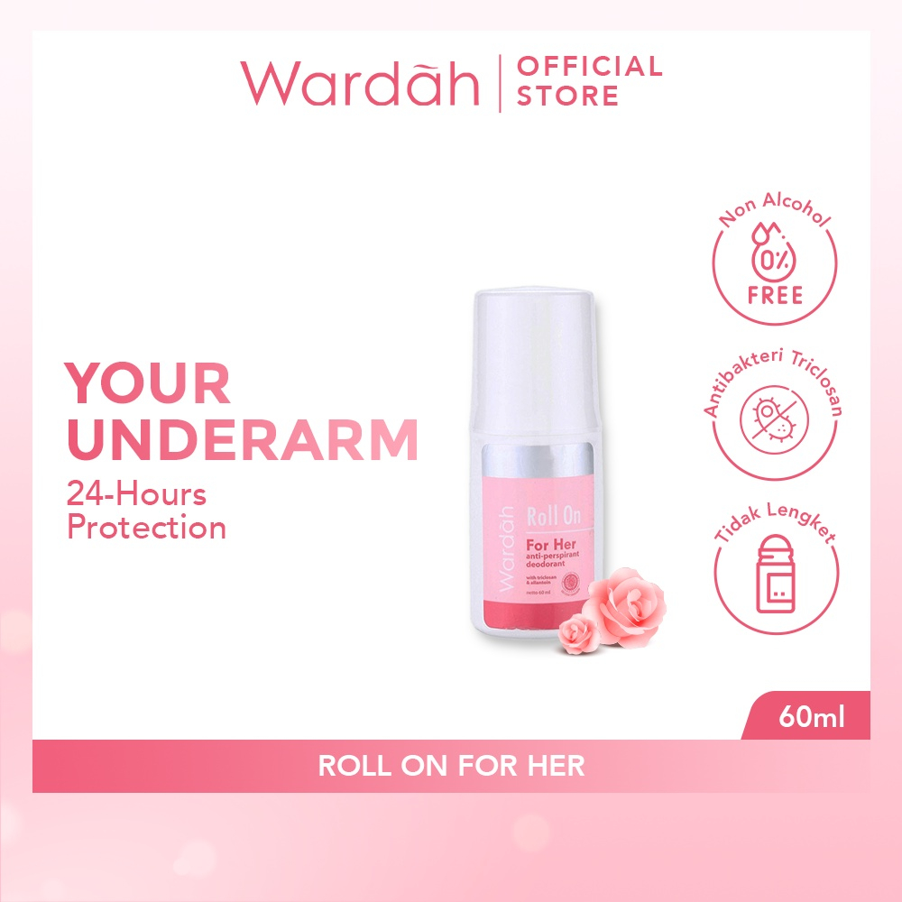 Wardah Roll On For Her 60mL