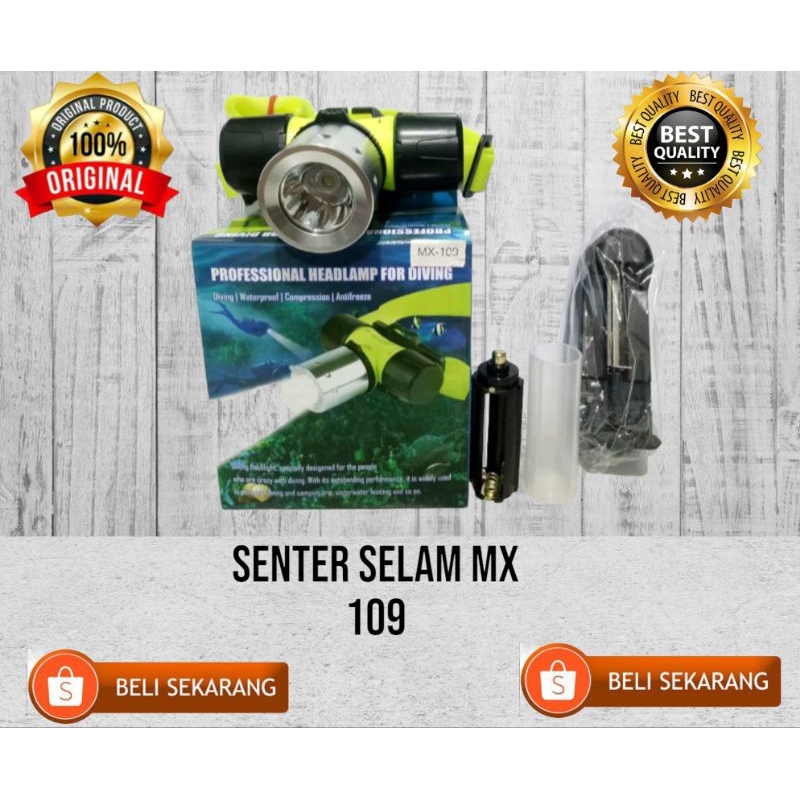 Senter Kepala Selam Diving MX 109