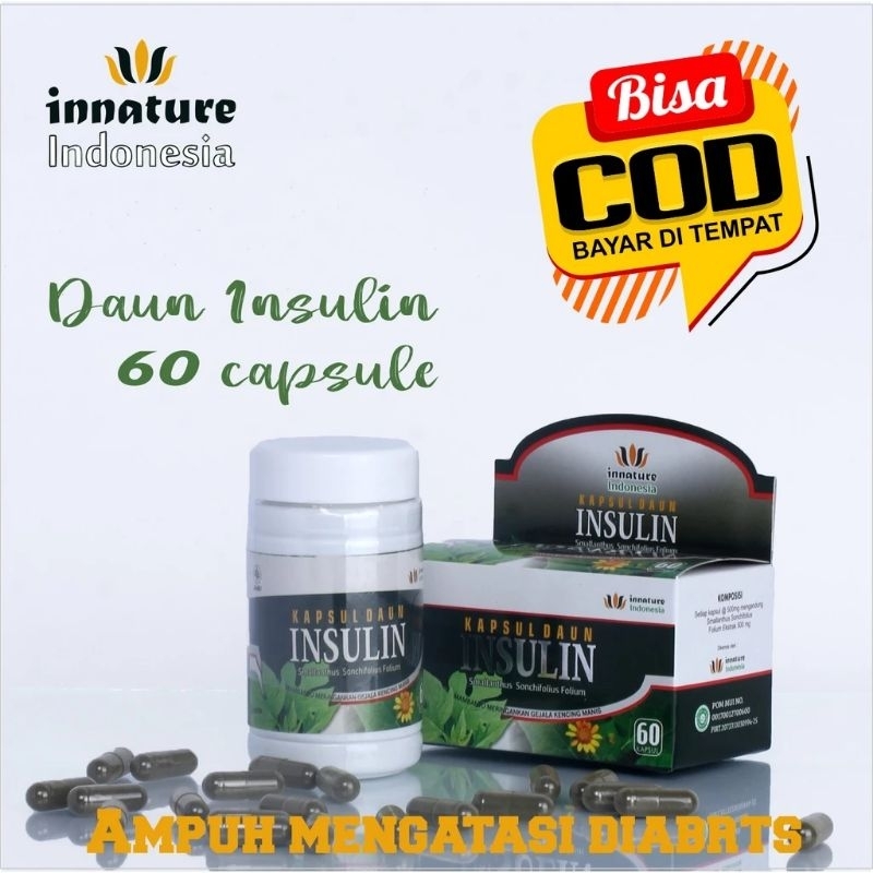 Kapsul Daun Insulin Solusi Diabetes