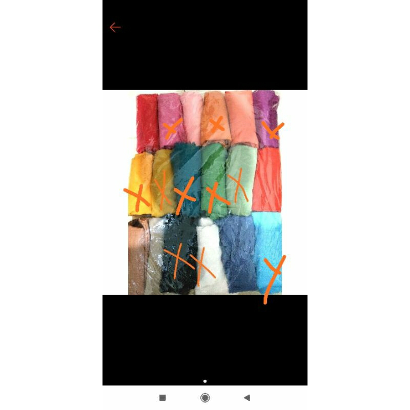 Jilbab Segiempat Rawis Preloved