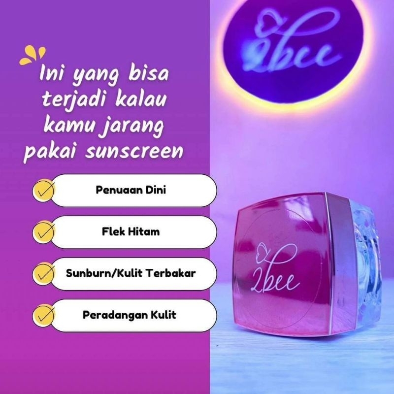 2bee glow SunsCreen