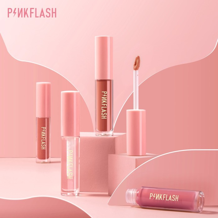 pinkflash lasting glossy lipgloss