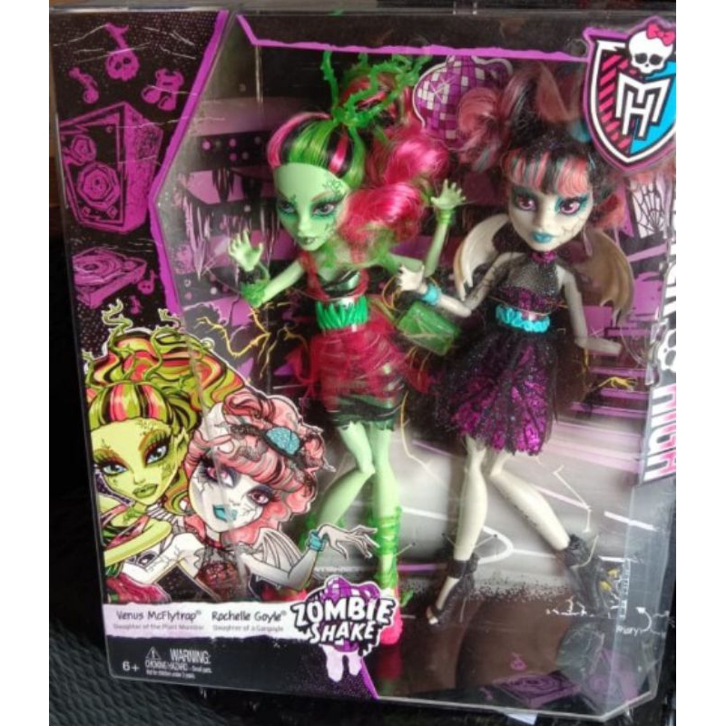 moster high zombie venus mcflytrap dan Rochelle goyle