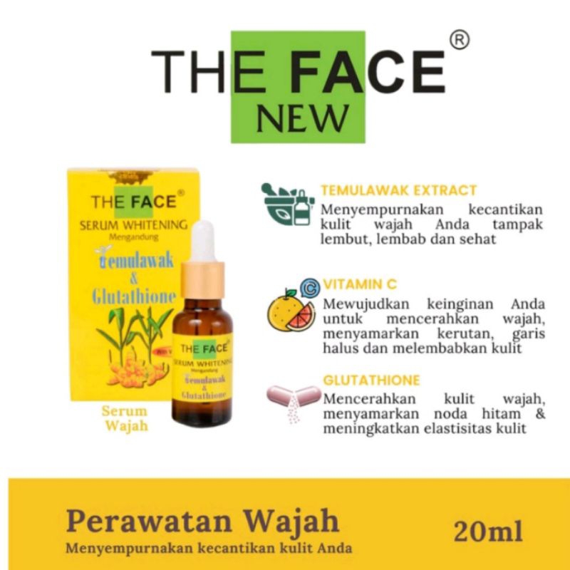 SERUM TEMULAWAK THE FACE ORIGINAL