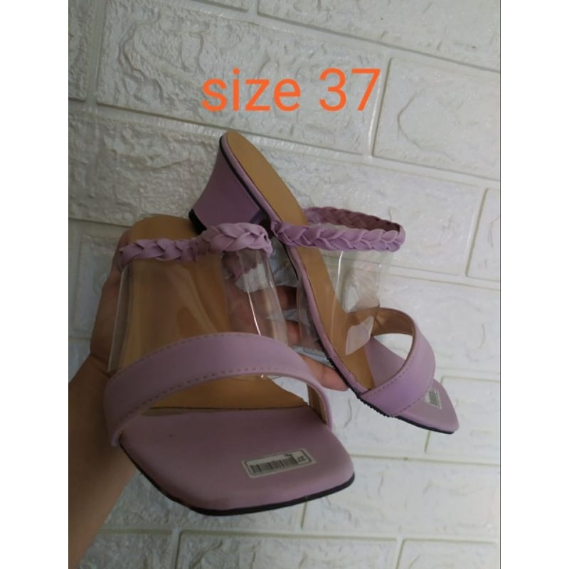 Sandal Heels Lilac