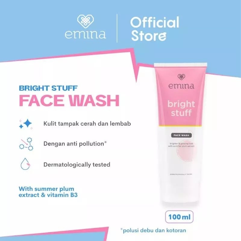 Emina Bright Stuff Face Wash 100 ml