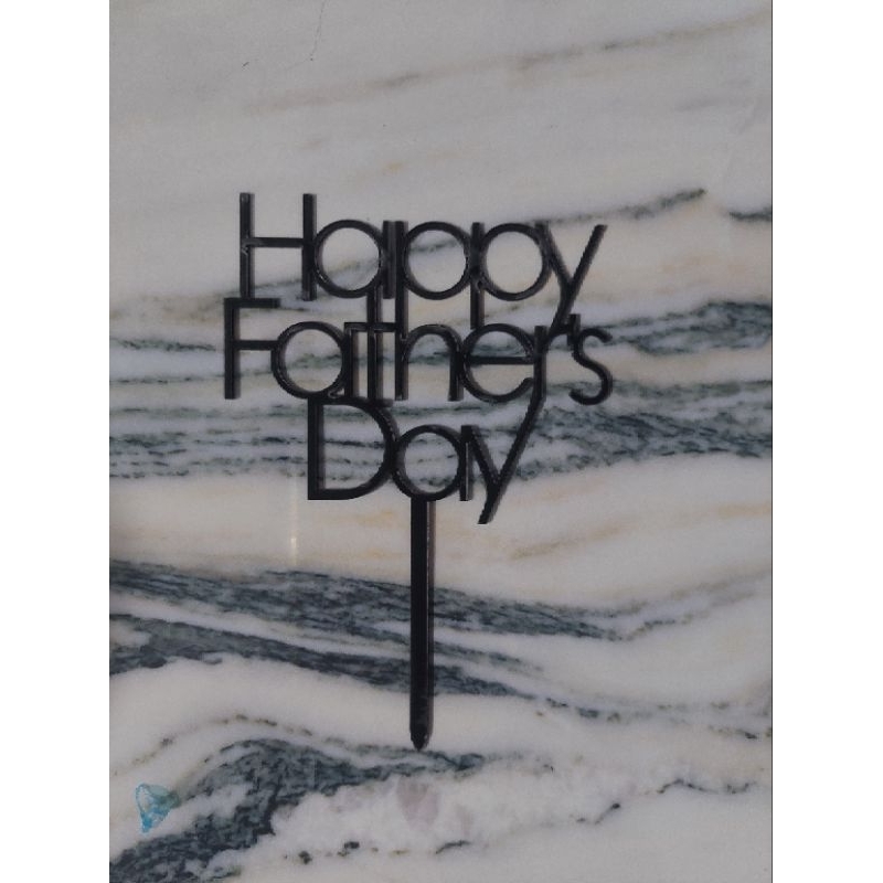 TOPPER HAPPY FATHERS DAY