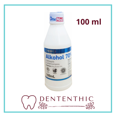 Alcohol 70% 100ml onemed