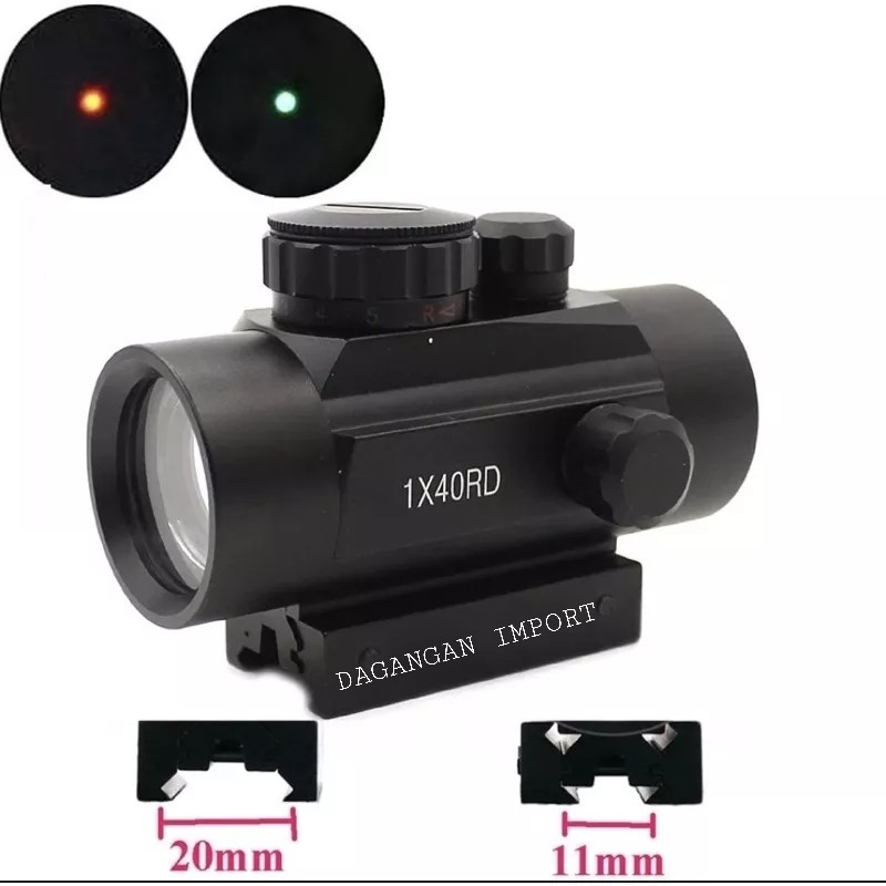 Red Dot 1x40/Teropong Telescope
