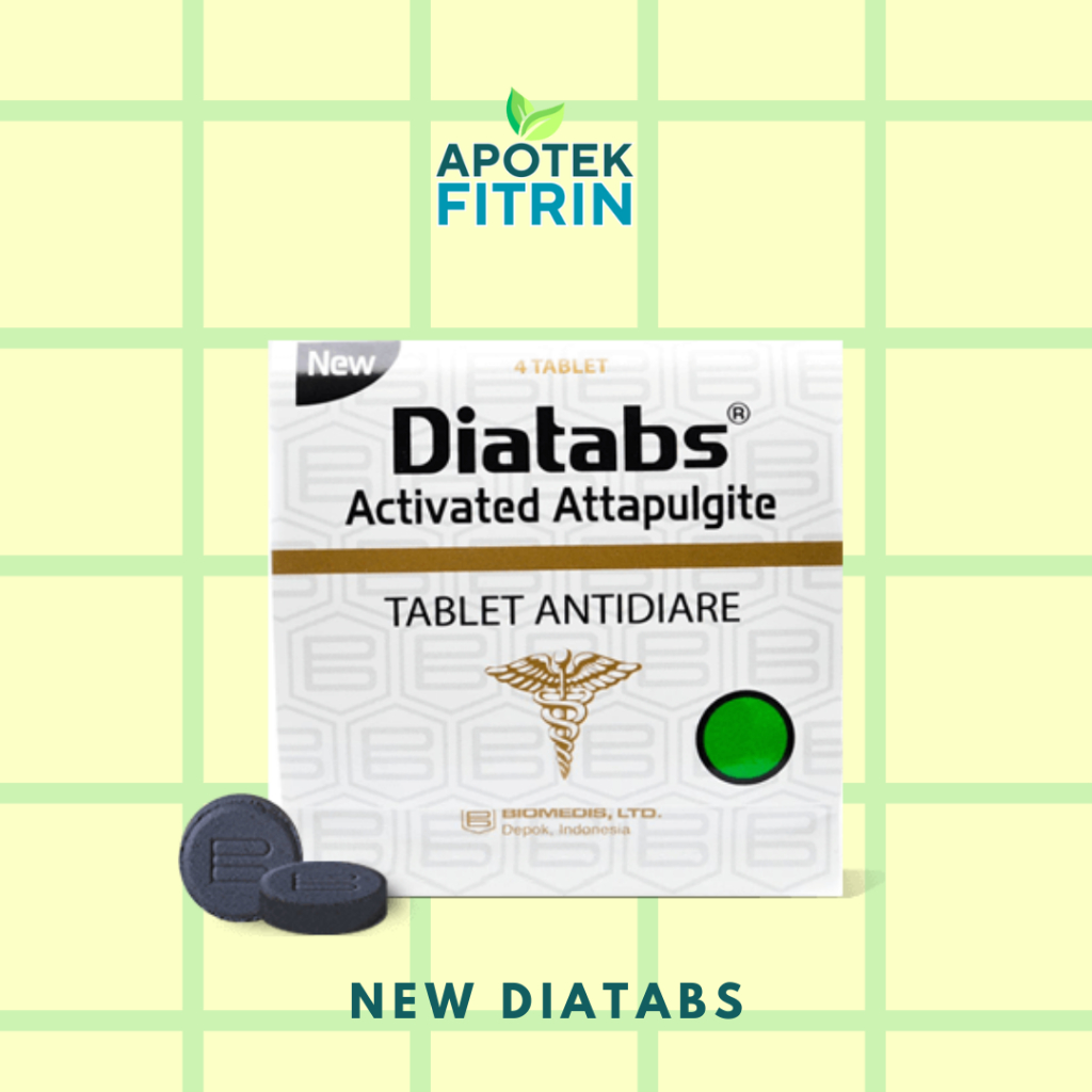 NEW DIATABS STRIP 4 TABLET