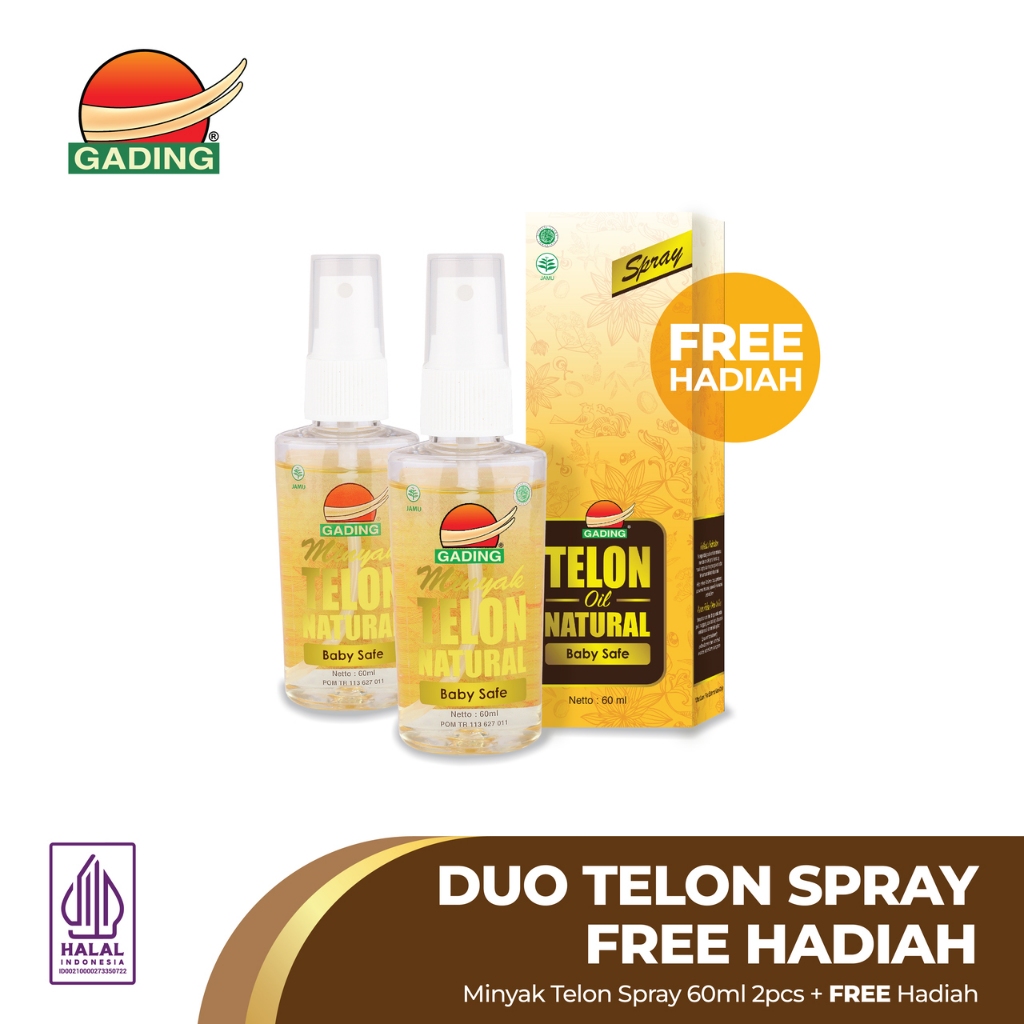 Duo Telon Spray Free Hadiah