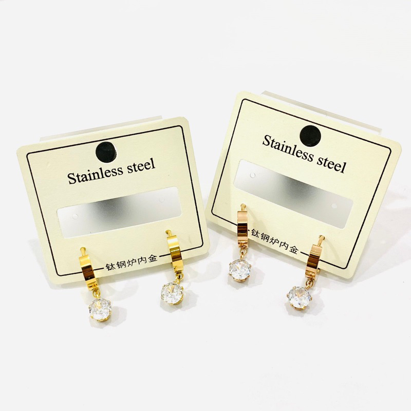 Anting Jepit solitare