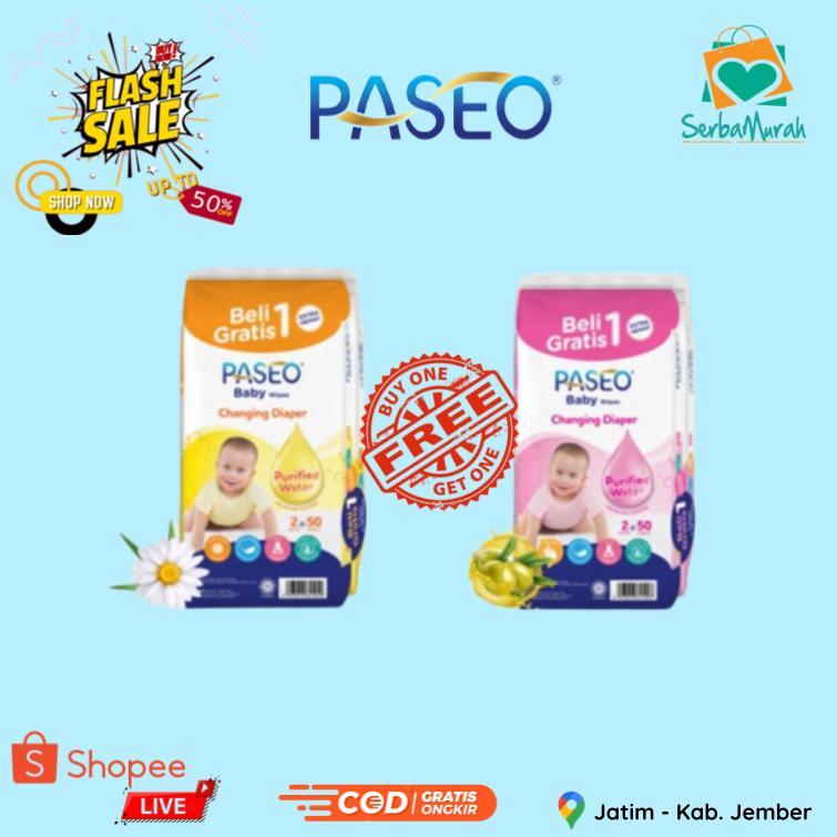 WIPES PASEO 50 Sheet