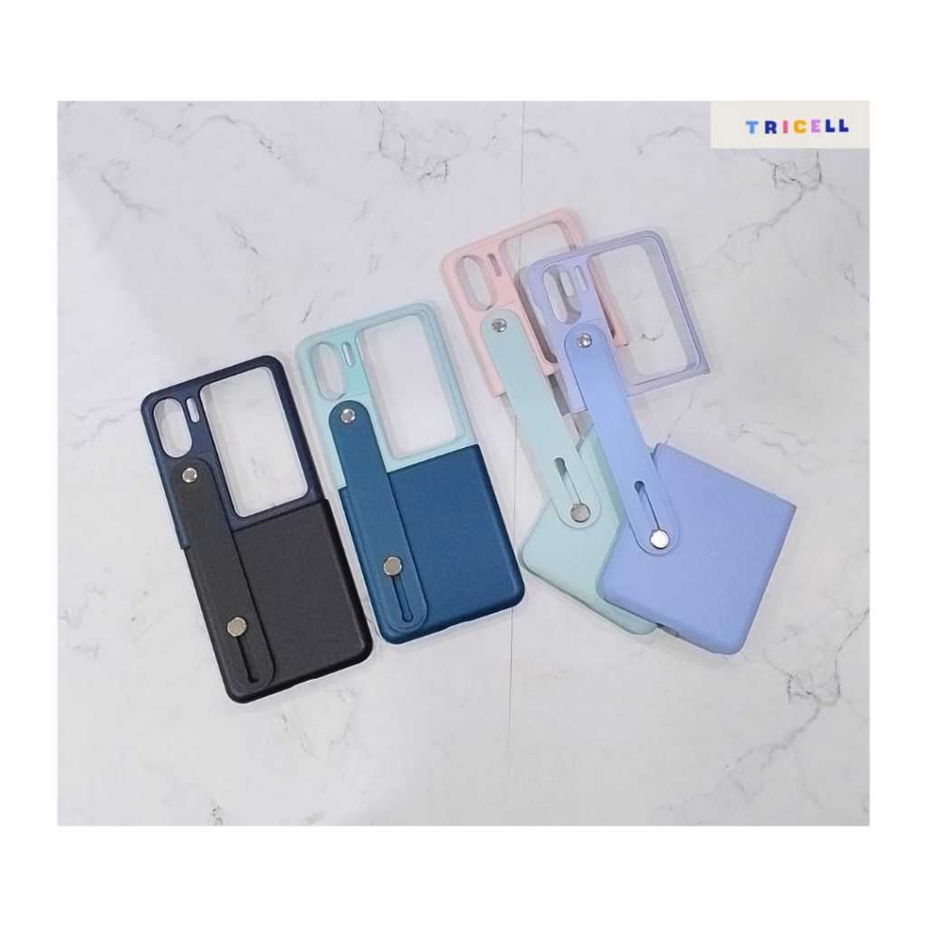 Hardcase model kulit strap oppo find n2 flip