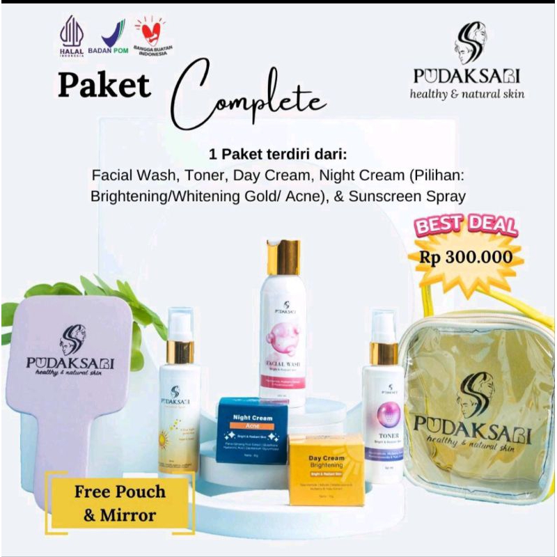 Paket Complate Pudak Sari