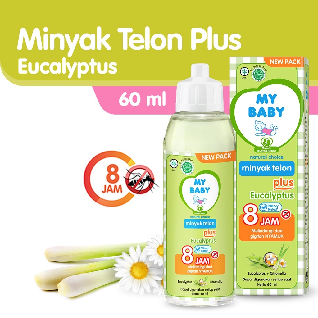 Minyak Telon Eucalyptus 60ML,90ML,150ML