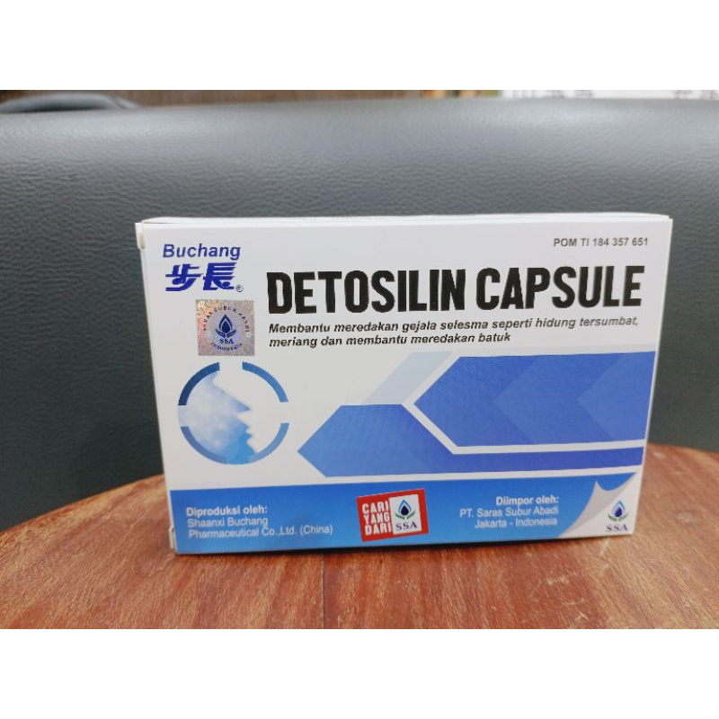 Detosilin capsul