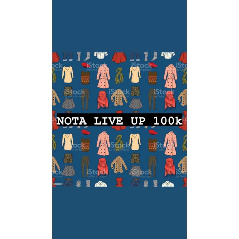 nota live up 100k