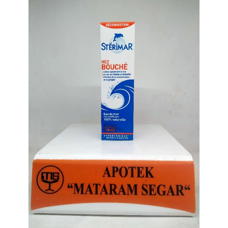 STERIMAR BLOCKED NOSE DEWASA HYPERTONIC 100 ML