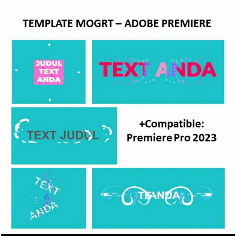 Template Premier pro