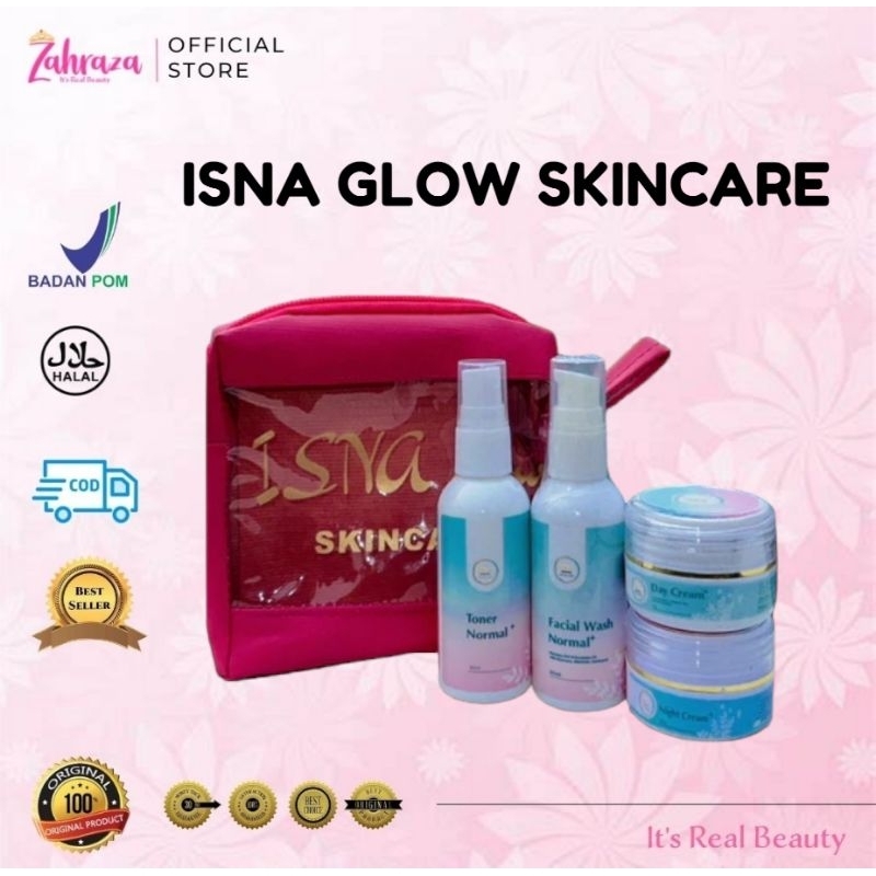 ISNA GLOW MINI BASIC OFFICIAL ORIGINAL KEMASAN TERBARU TERMURAH