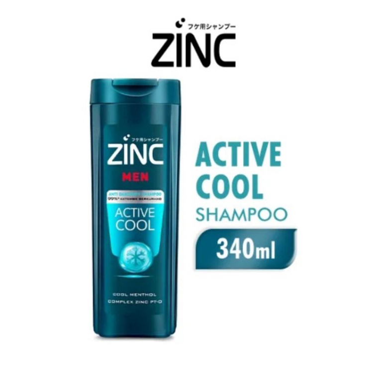 MODEL PTC445 Zinc Shampo Active Cool 340ml