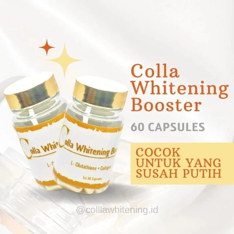 Colla Whitening Booster Original ( 2 botol )