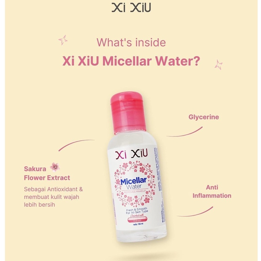 XI XIU  MICELLAR WATER