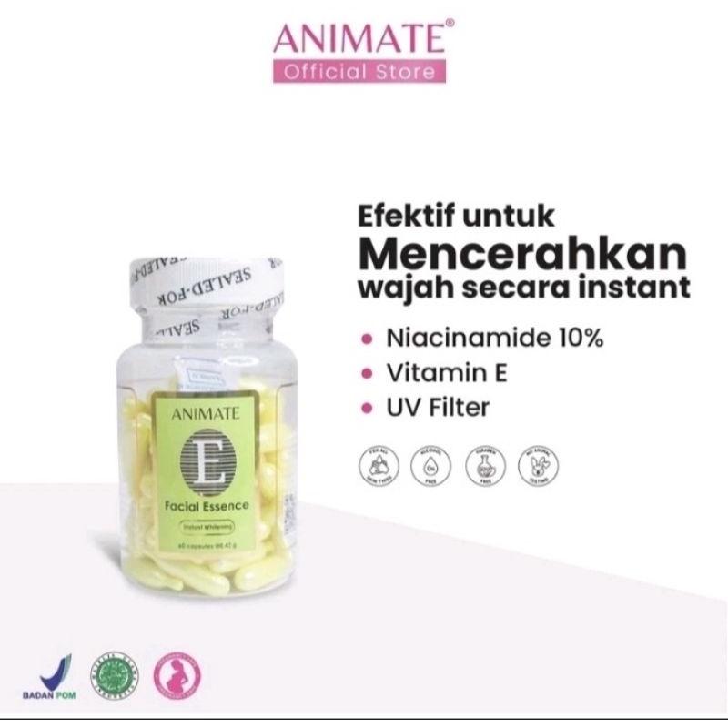 Animate Facial Essence 60 Kapsul
