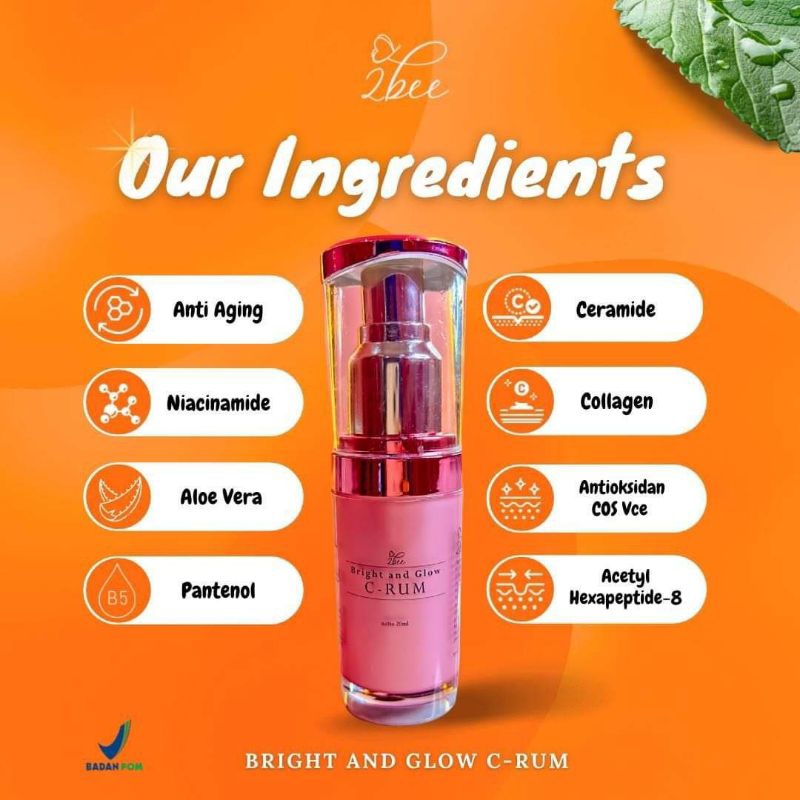 2bee bright and glow c-rum