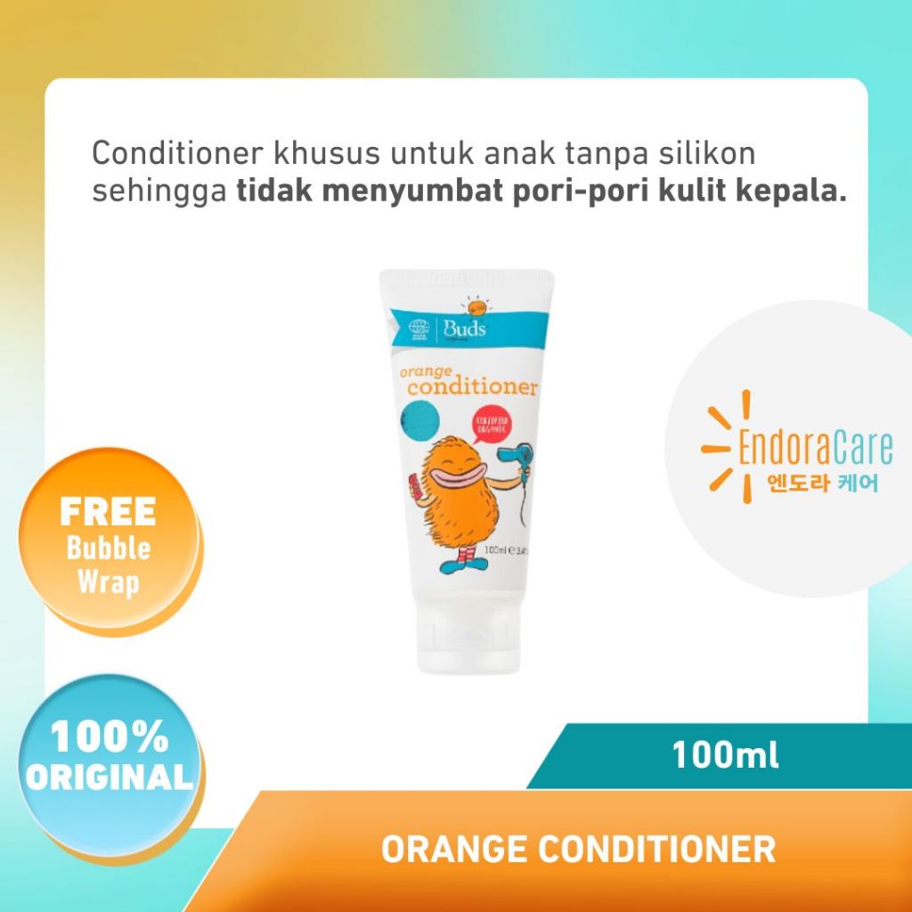Buds Organic Orange Conditioner 100ml