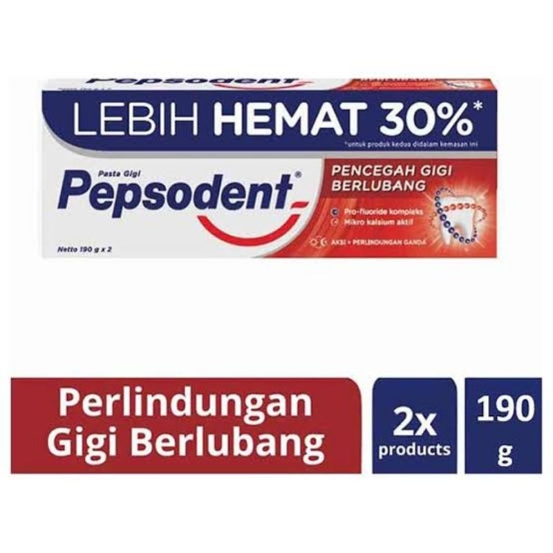 Pepsodent White 2x190 gr