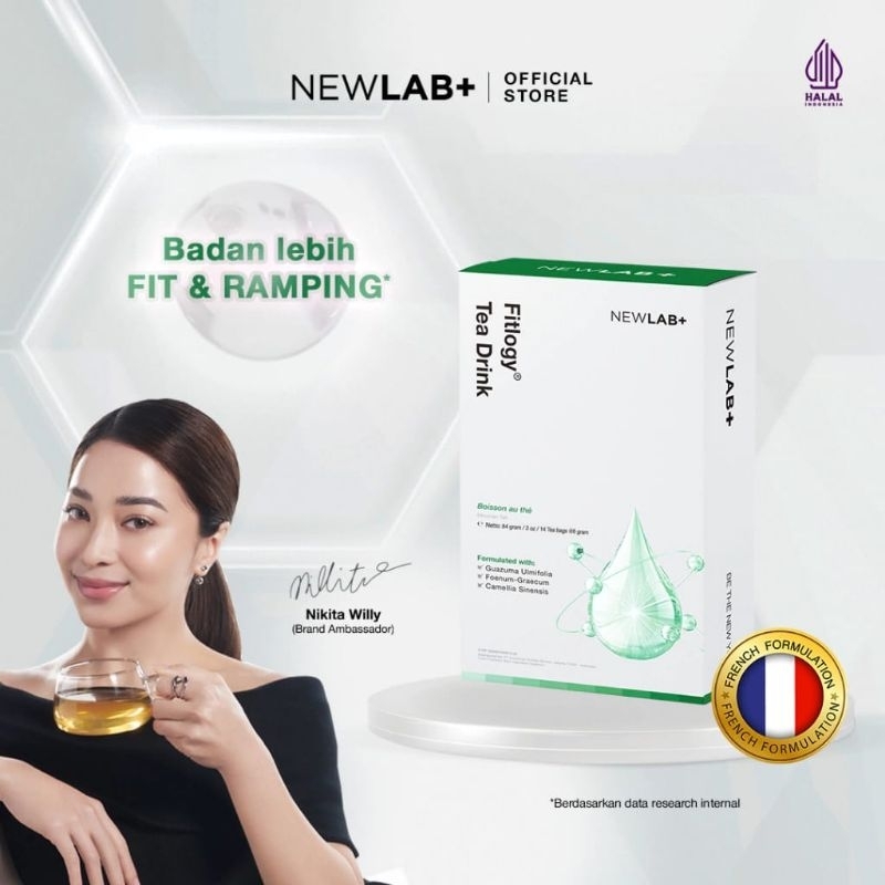 Newlab+ Slimlogy Tea Drink Teh Diet