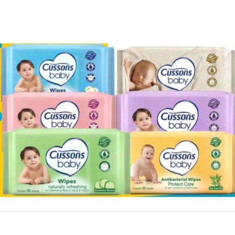 Tisu basah Cussons baby