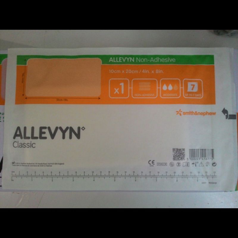ALLEVYN NON ADH 10X20 CM
