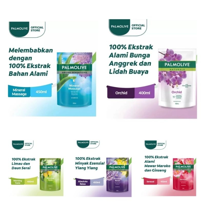 palmolive 450ml pilih varian