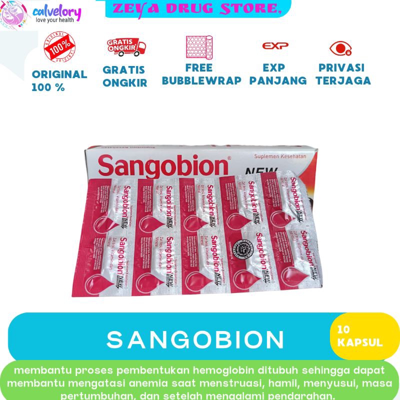 SANGOBION strip 10 kapsul