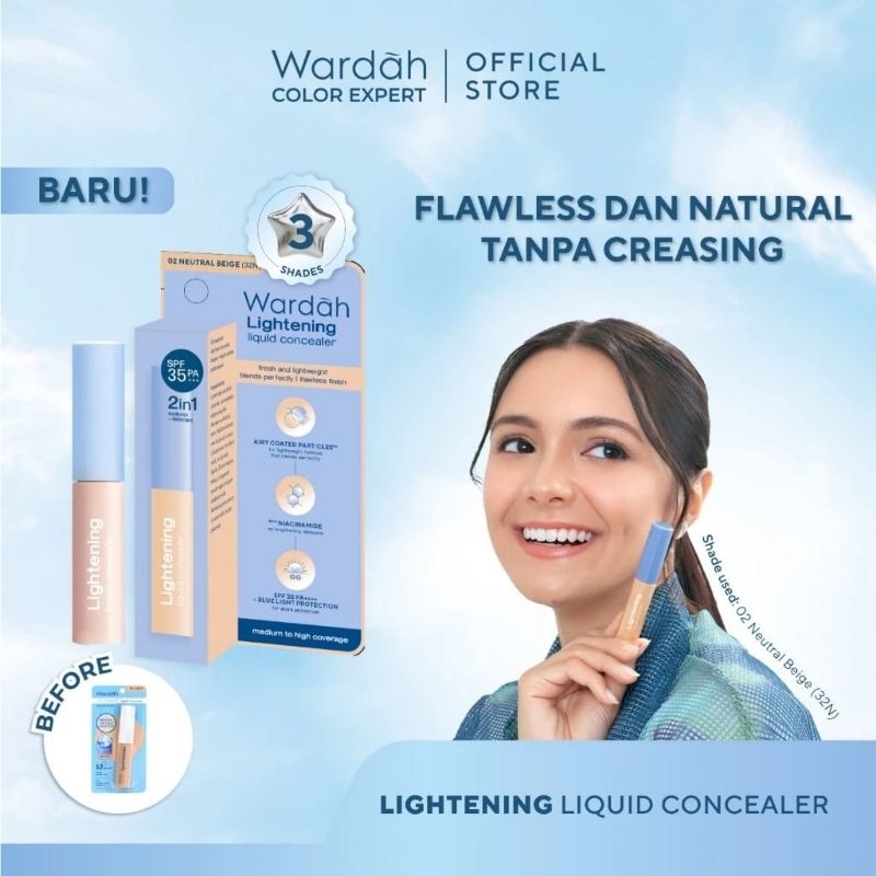 NEW! Wardah Lightening Liquid Concealer