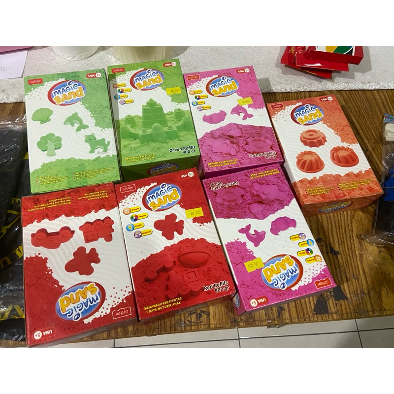 Refill magic sand
