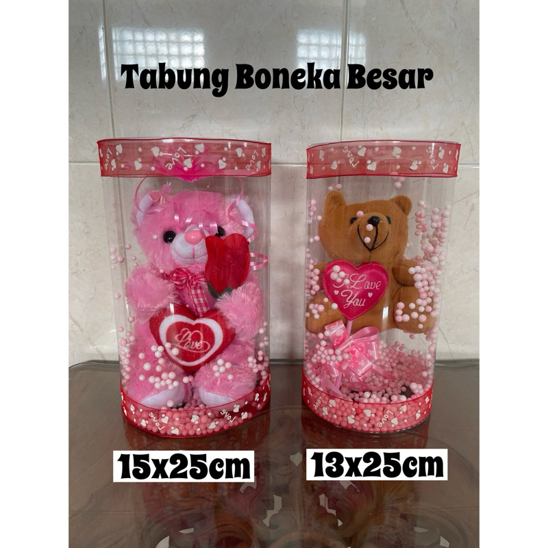 Valentine Tabung Boneka Besar