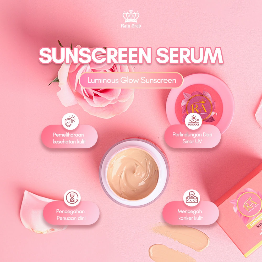 Luminous Sunscreen Serum (Auto Glowing)
