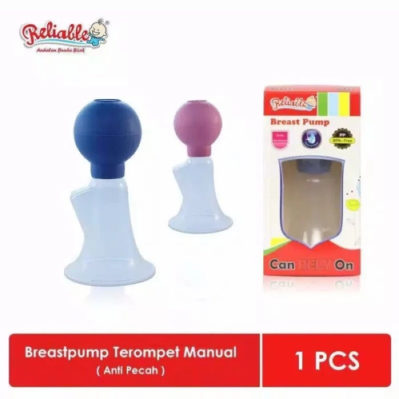 Reliable Breast Pump Terompet/Pompa Asi Manual