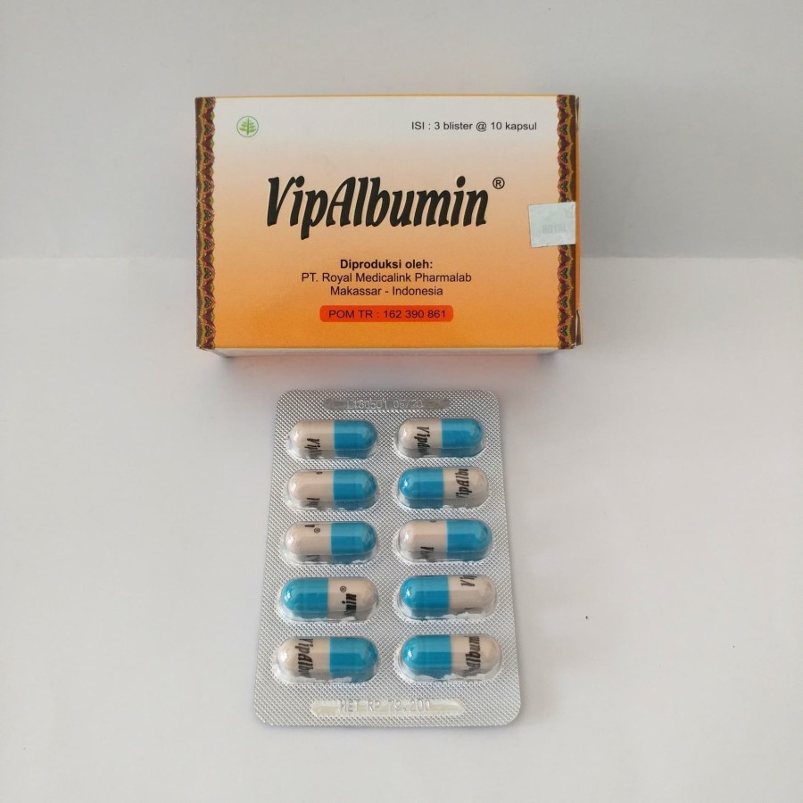 Vipalbumin 10 Kapsul/Strip